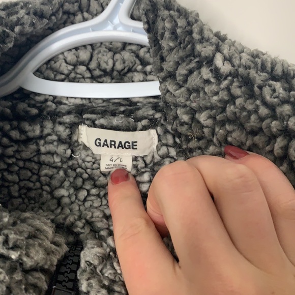 Garage fleece zip up sweater - Picture 3 of 3